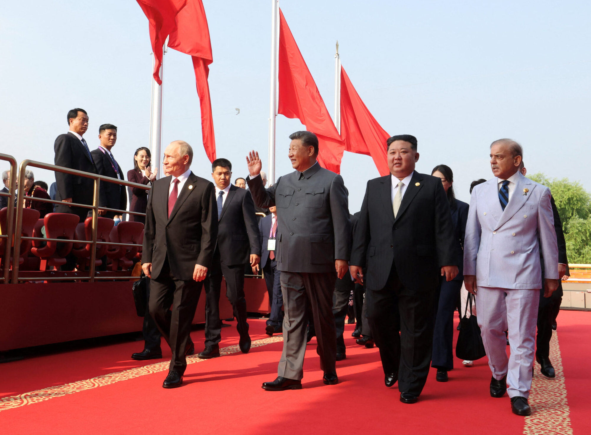 Military parade to mark the 80th anniversary of the end of World War Two, in Beijing